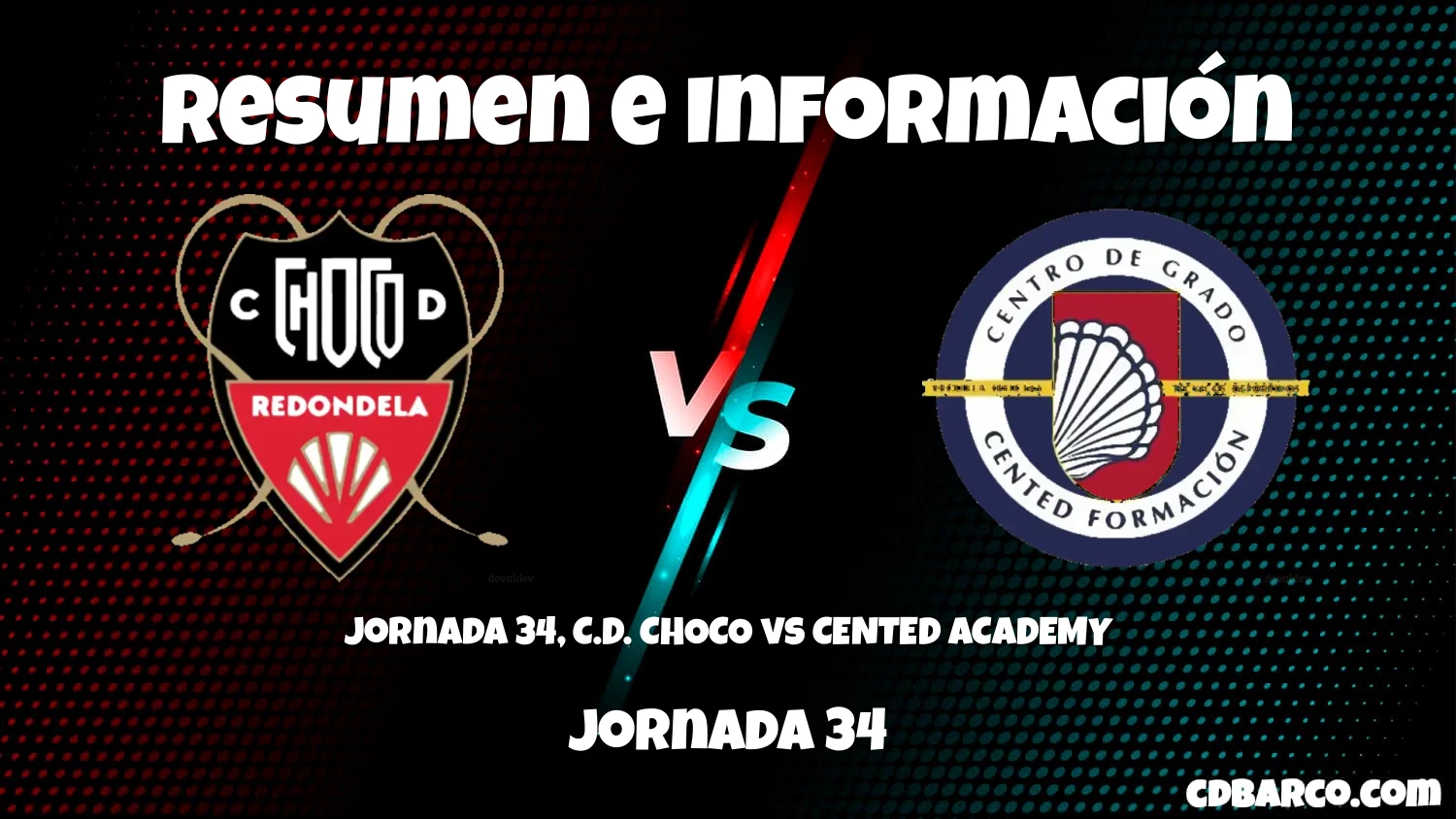 Imagen de caratula de serie Jornada 34, C.D. CHOCO vs CENTED ACADEMY